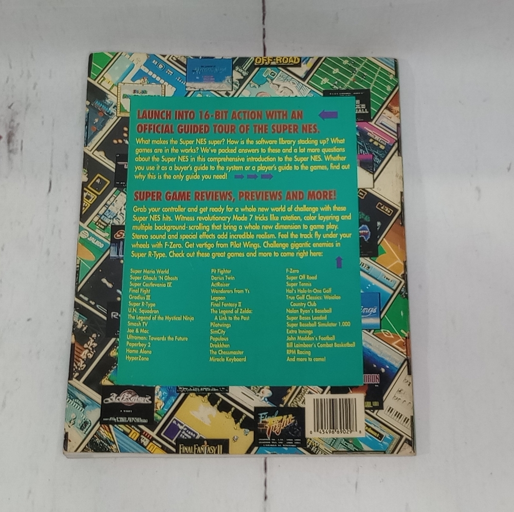 SUPER NES Nintendo Player's Guide 1992 - Picture 10 of 11
